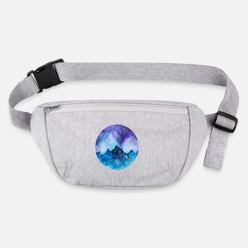 mountains Stanley/Stella recycled Hip Bag 