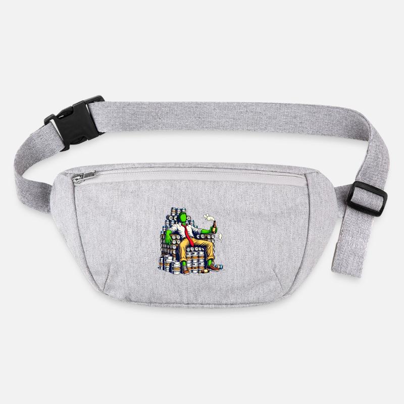 Weekend Throne Funny Beer King Design Stanley/Stella recycled Hip Bag 