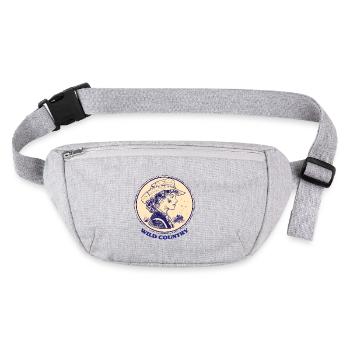 Woman in the Wilderness - Stanley/Stella recycled Hip Bag  - heather grey - Front