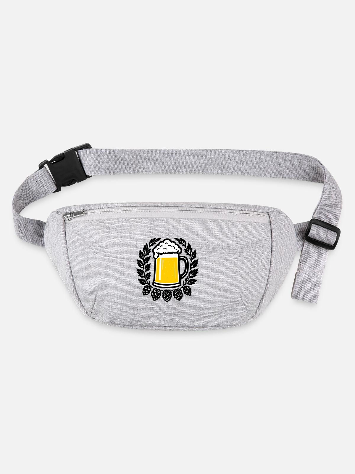 Bier - Stanley/Stella recycled Hip Bag  - heather grey - Front