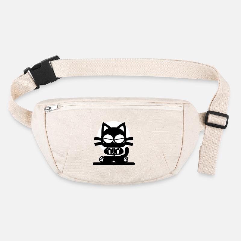Conception minimale de la méditation zen cat Sac banane recyclé Stanley/Stella