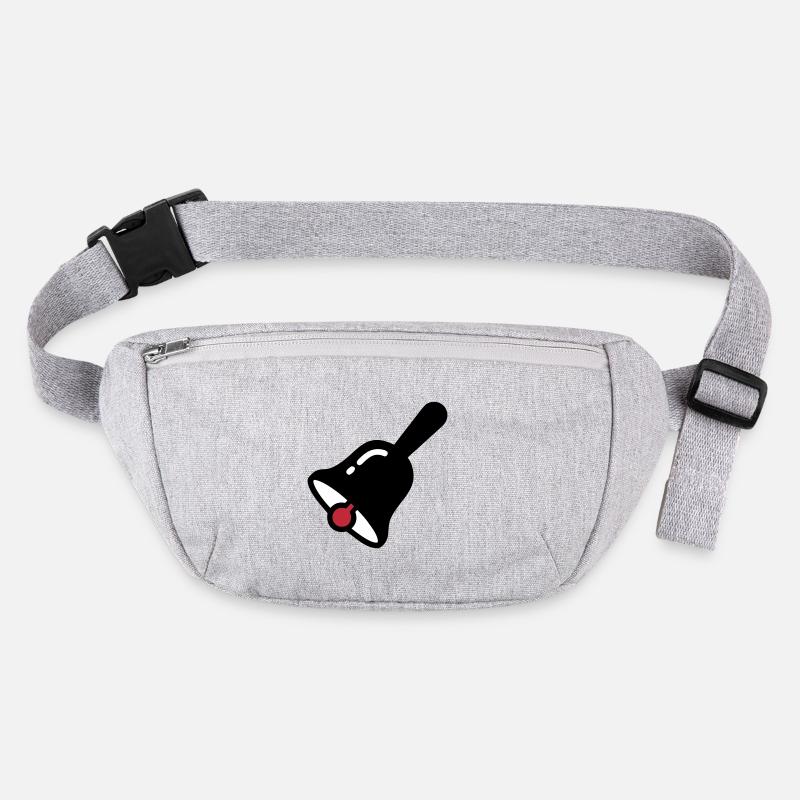 School Bell Ring Break Retro Stanley/Stella recycled Hip Bag 