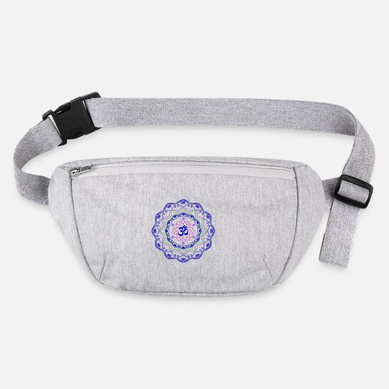 Mandala Univers Vibrant Circulaire Sac banane recyclé Stanley/Stella