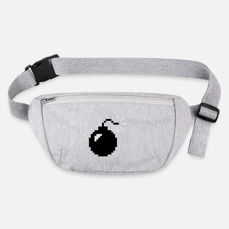 Pixel Bombe Stanley/Stella recycelte Gürteltasche