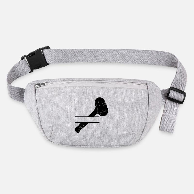 Hammer monogram for demolition Stanley/Stella recycled Hip Bag 