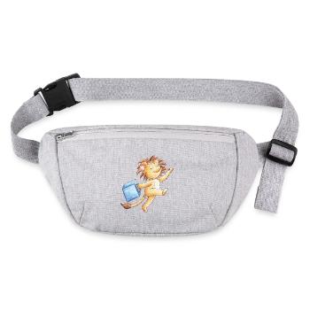 Suitcase - Stanley/Stella recycled Hip Bag  - heather grey - Front