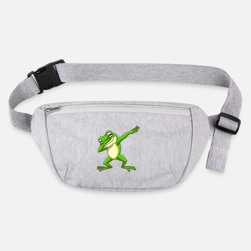 Cool Frog Dabbing Pose Trendy Stanley/Stella recycled Hip Bag 