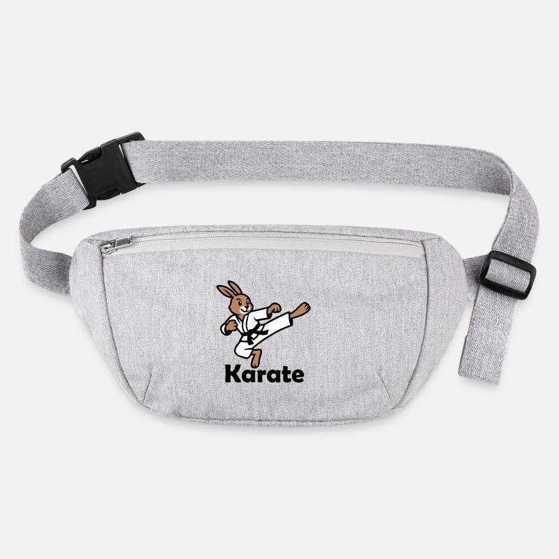 Karate Hase Stanley/Stella recycelte Gürteltasche