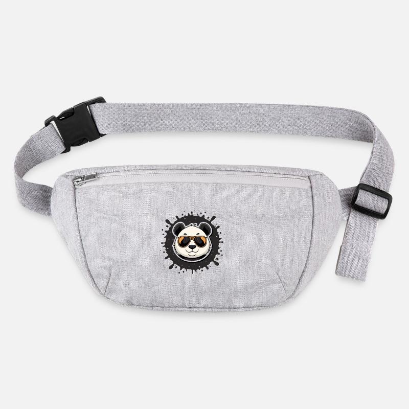 Panda Chic Gläser oranger Spritzer Stanley/Stella recycelte Gürteltasche