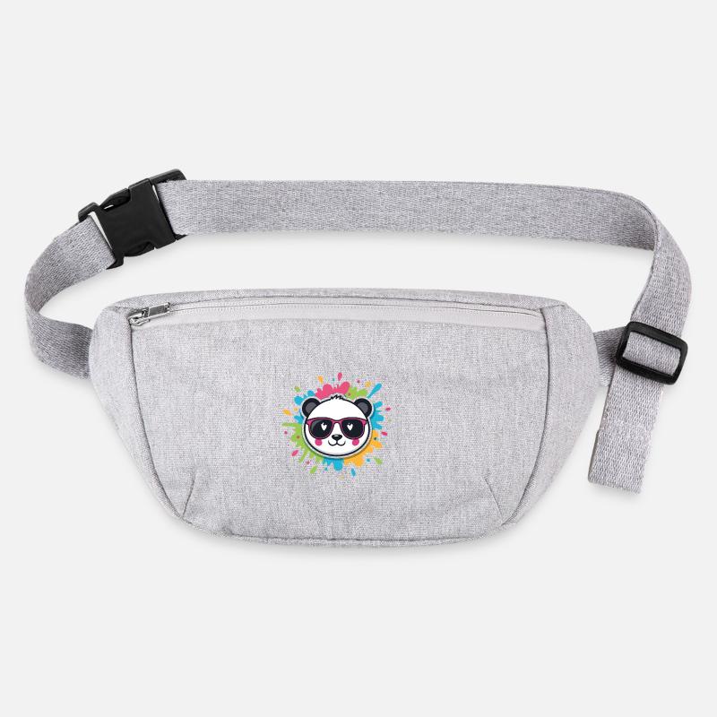 Panda Pop Color Splash Lunettes Sac banane recyclé Stanley/Stella