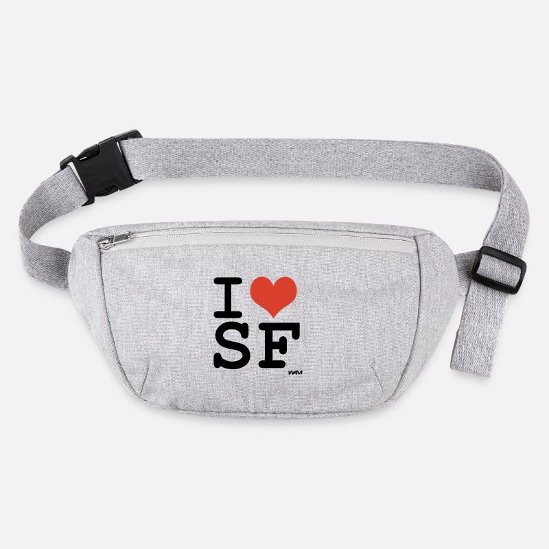 i love SF Stanley/Stella recycled Hip Bag 