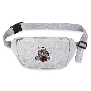 Father & Son // Football // Stadium - Stanley/Stella recycled Hip Bag  - heather grey - Front