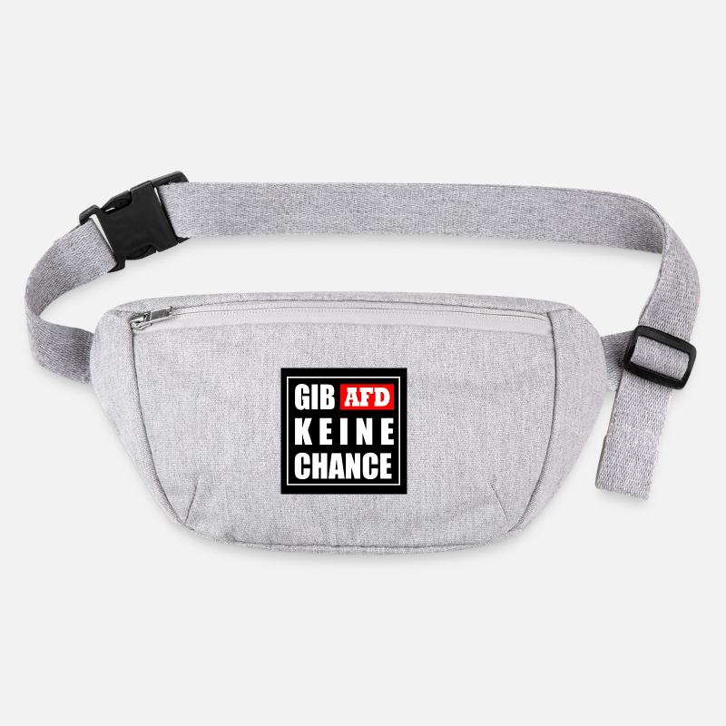 Gib afd keine chance Stanley/Stella recycelte Gürteltasche