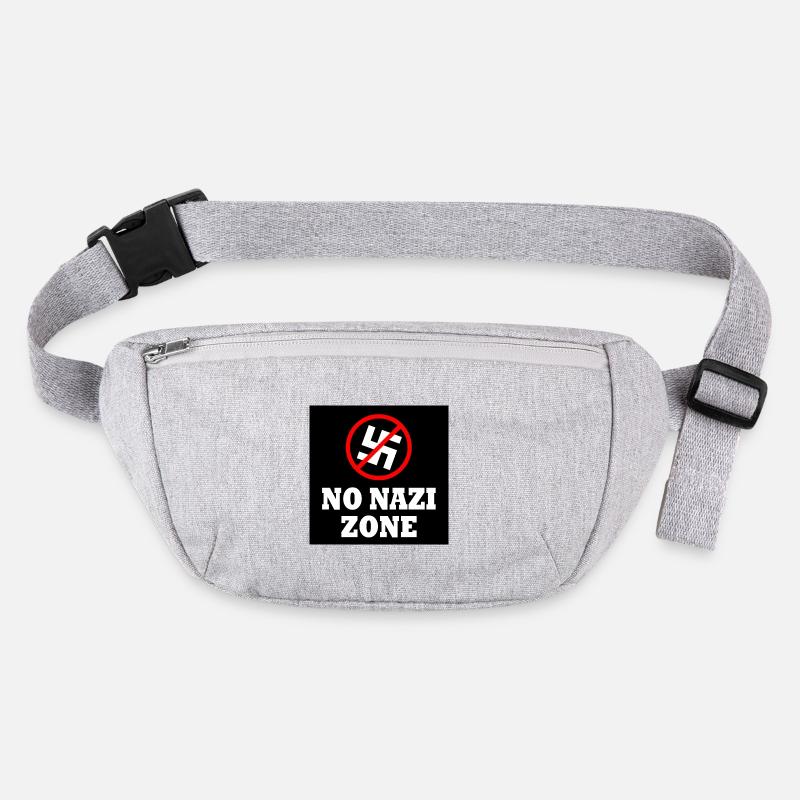 Contre la droite – pas de zone nazie Sac banane recyclé Stanley/Stella