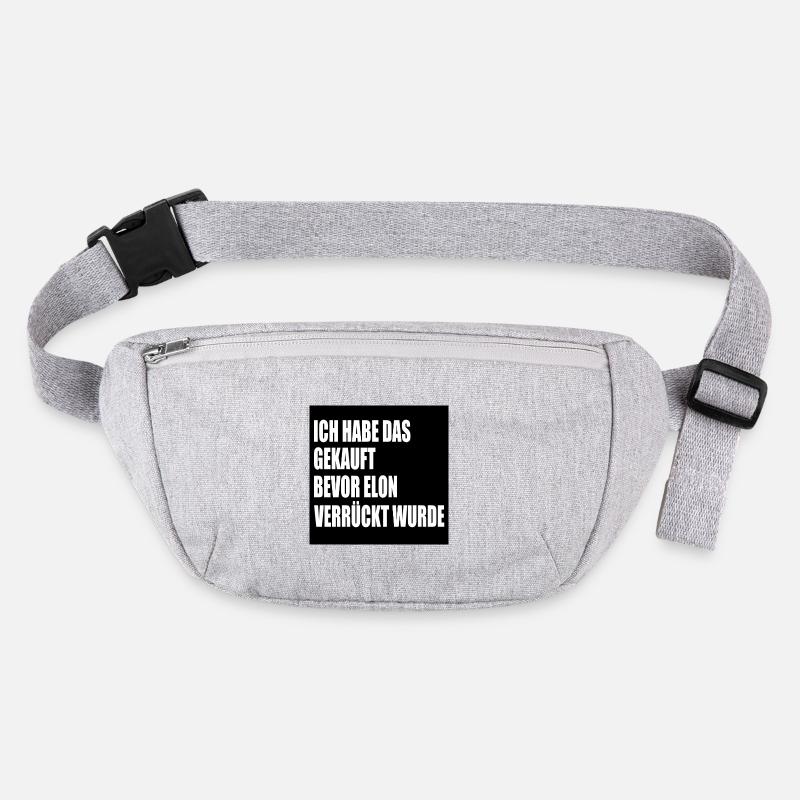 I bought this before Elon went crazy Stanley/Stella recycled Hip Bag 