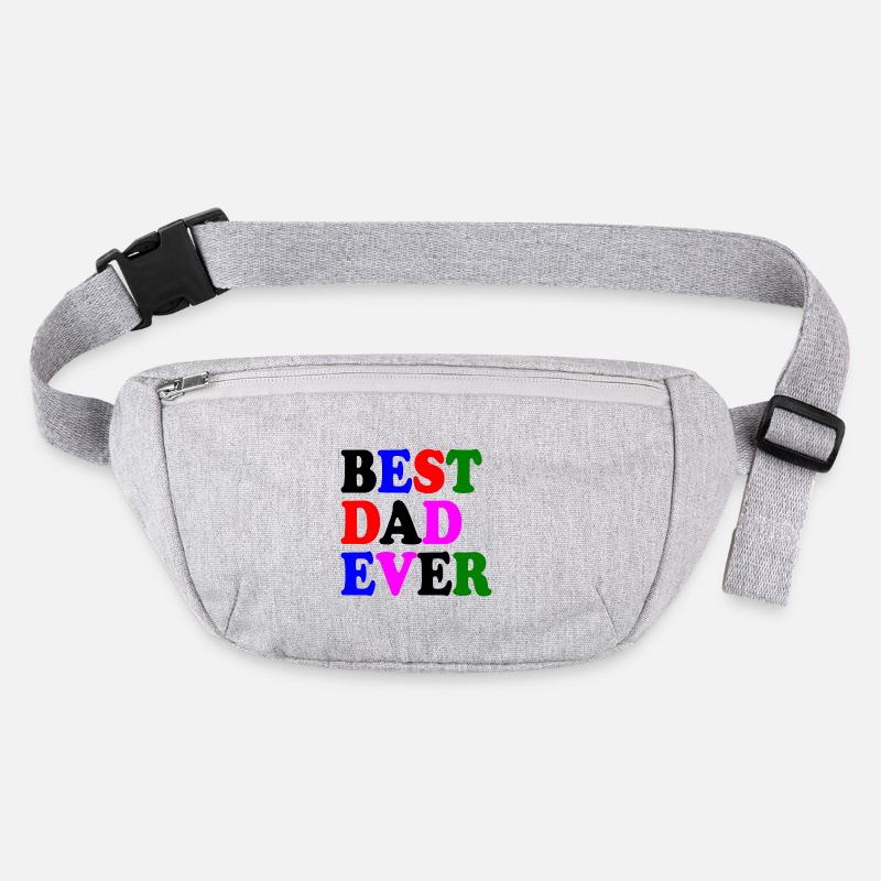 Best dad ever Stanley/Stella recycled Hip Bag 
