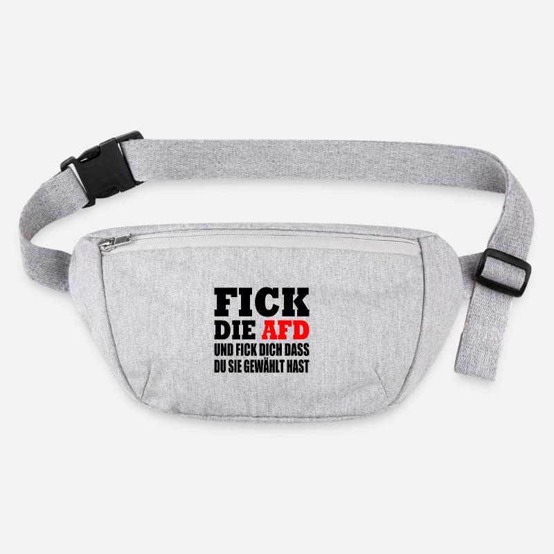 Fuck afd Stanley/Stella recycelte Gürteltasche