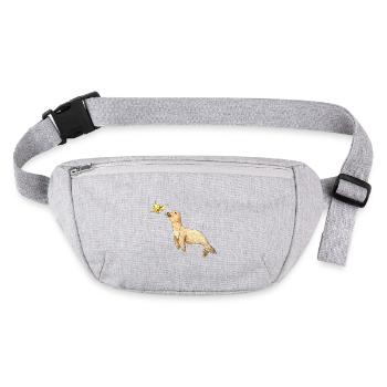 Chilled Seal - Stanley/Stella recycled Hip Bag  - heather grey - Front