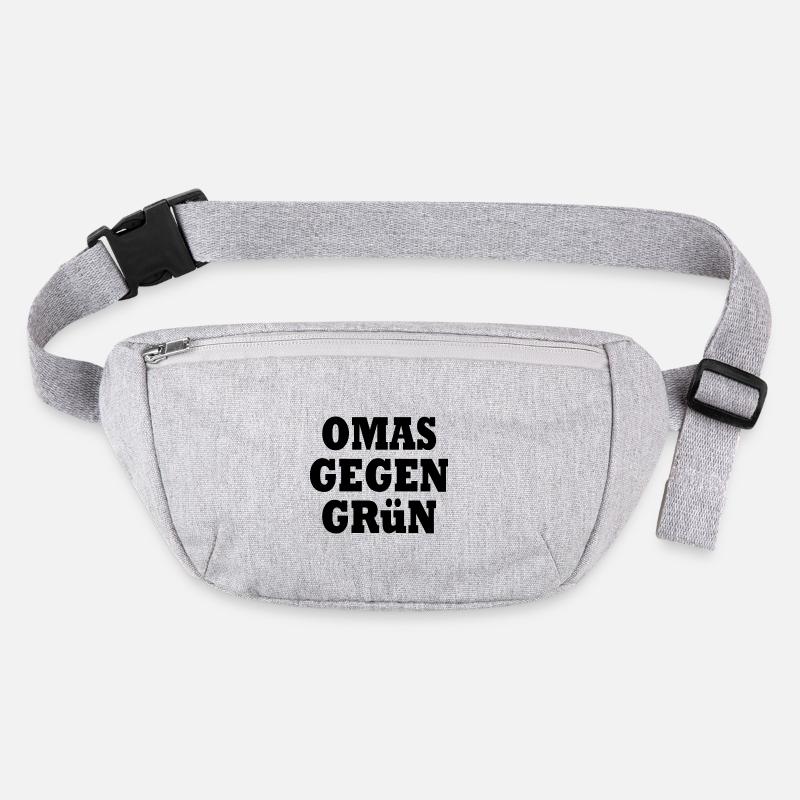 Omas gegen grün Stanley/Stella recycelte Gürteltasche
