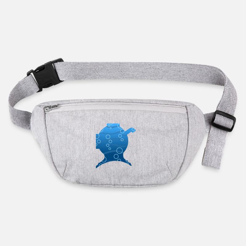 Diving bottom scuba shape Stanley/Stella recycled Hip Bag 