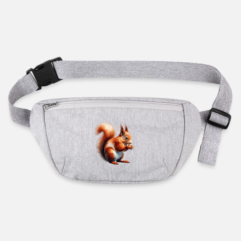 Squirrel Polygon Stanley/Stella recycled Hip Bag 
