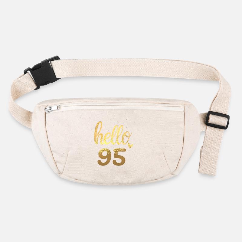 Hello 95 gold Stanley/Stella recycled Hip Bag 