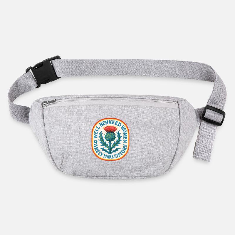 Thistle Patch: Rebel Women History Stanley/Stella recycled Hip Bag 