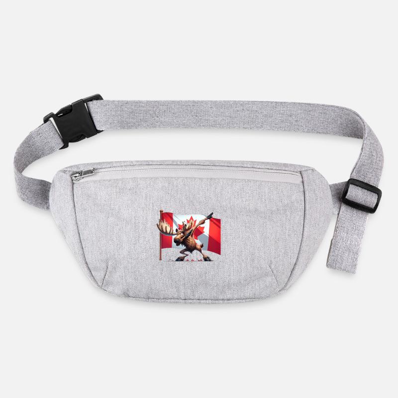 Moose Salute: Canada's Pride Stanley/Stella recycled Hip Bag 