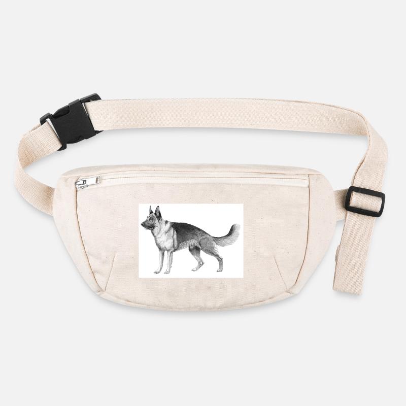 German shepherd sticker Stanley/Stella recycled Hip Bag 