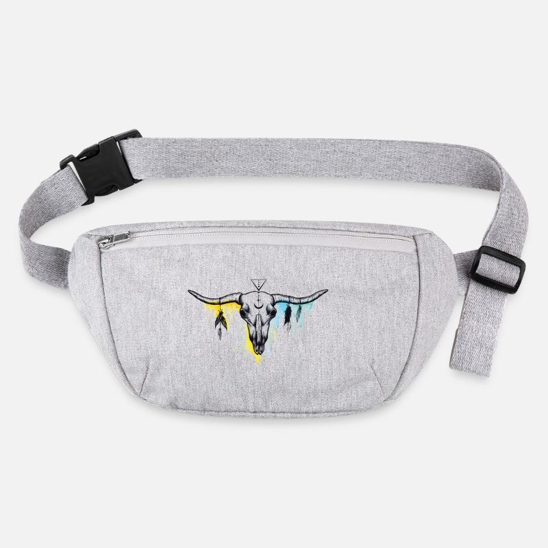 Buffalo skull Sac banane recyclé Stanley/Stella