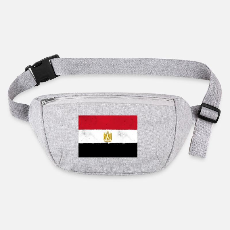 Drapeau de l’Égypte – Terre des Pharaons Sac banane recyclé Stanley/Stella
