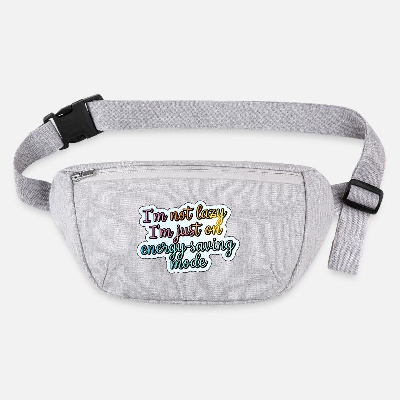 Not lazy – power saving mode Stanley/Stella recycled Hip Bag 