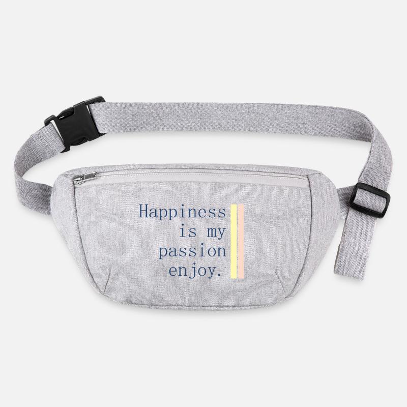 Le bonheur est ma passion Sac banane recyclé Stanley/Stella
