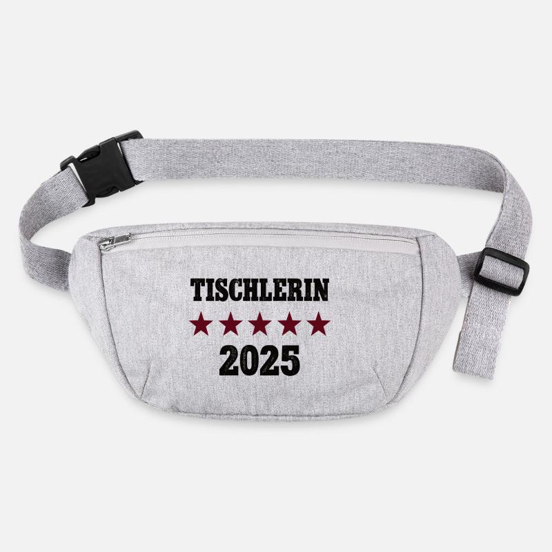 2025 Tischlerin Beruf Abschluß Lehre Bestanden Stanley/Stella recycelte Gürteltasche