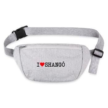 I love Shango - Stanley/Stella recycelte Gürteltasche - Grau meliert - Vorne