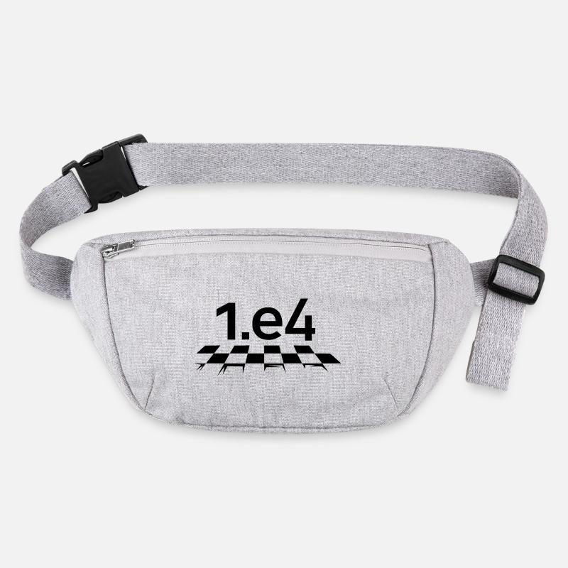1.e4 Chess Player Logo Icon Illustration Stanley/Stella recycled Hip Bag 