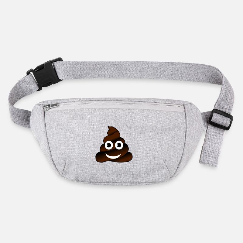 Merde crotte idée cadeau Lachgesicht Sac banane recyclé Stanley/Stella