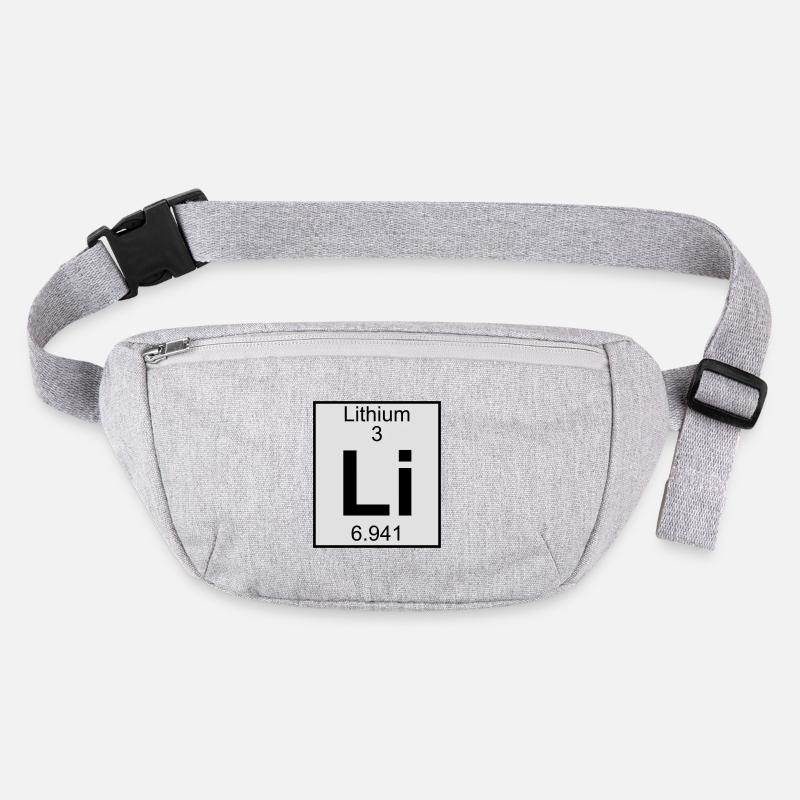 Elements 3 - li (lithium) - Full (white) Sac banane recyclé Stanley/Stella