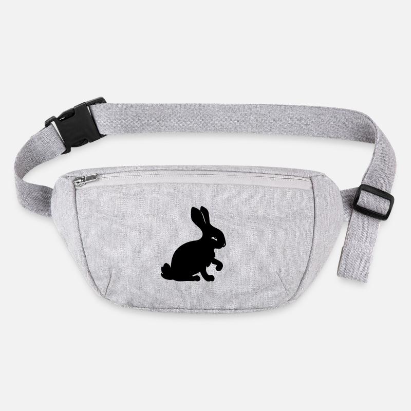 Image d’ombre de lapin année du lapin Sac banane recyclé Stanley/Stella