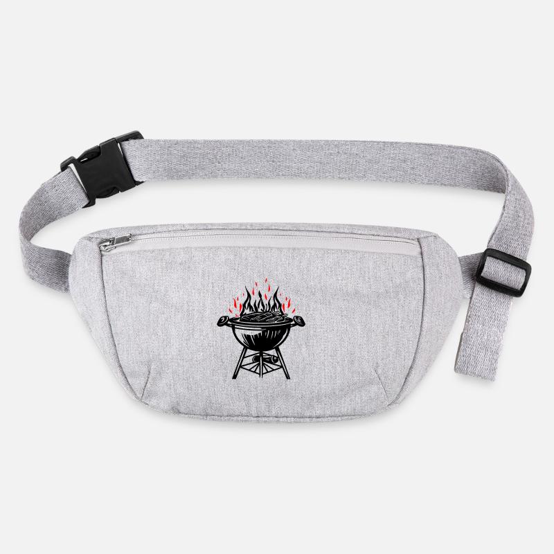 Grill, Feu, Grill, Viande Sac banane recyclé Stanley/Stella