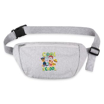 Paw Patrol Hauptcharaktere Cool For School - Stanley/Stella recycelte Gürteltasche - Grau meliert - Vorne
