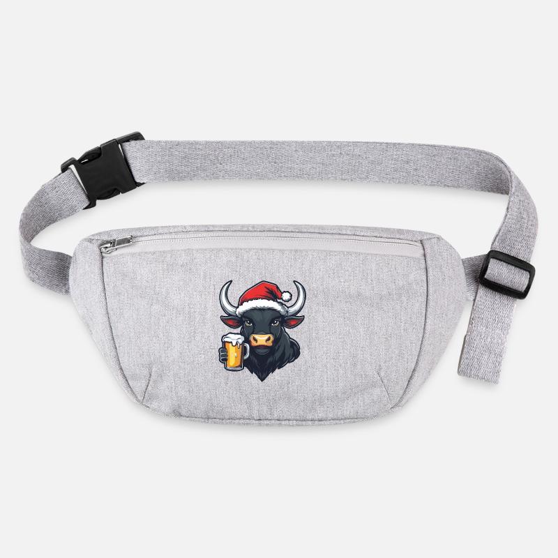 Stier Weihnachten Bier Stanley/Stella recycelte Gürteltasche