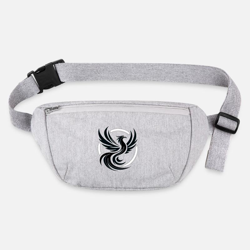 Phoenix black and white Stanley/Stella recycled Hip Bag 