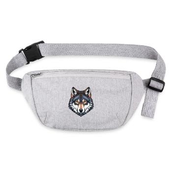Wolf - Stanley/Stella recycled Hip Bag  - heather grey - Front