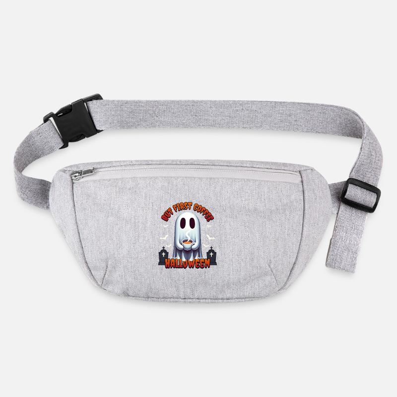 But First Coffee Halloween Stanley/Stella recycled Hip Bag 