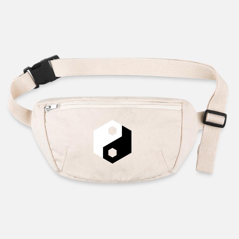 Découpe hexagonale Yin Yang Sac banane recyclé Stanley/Stella