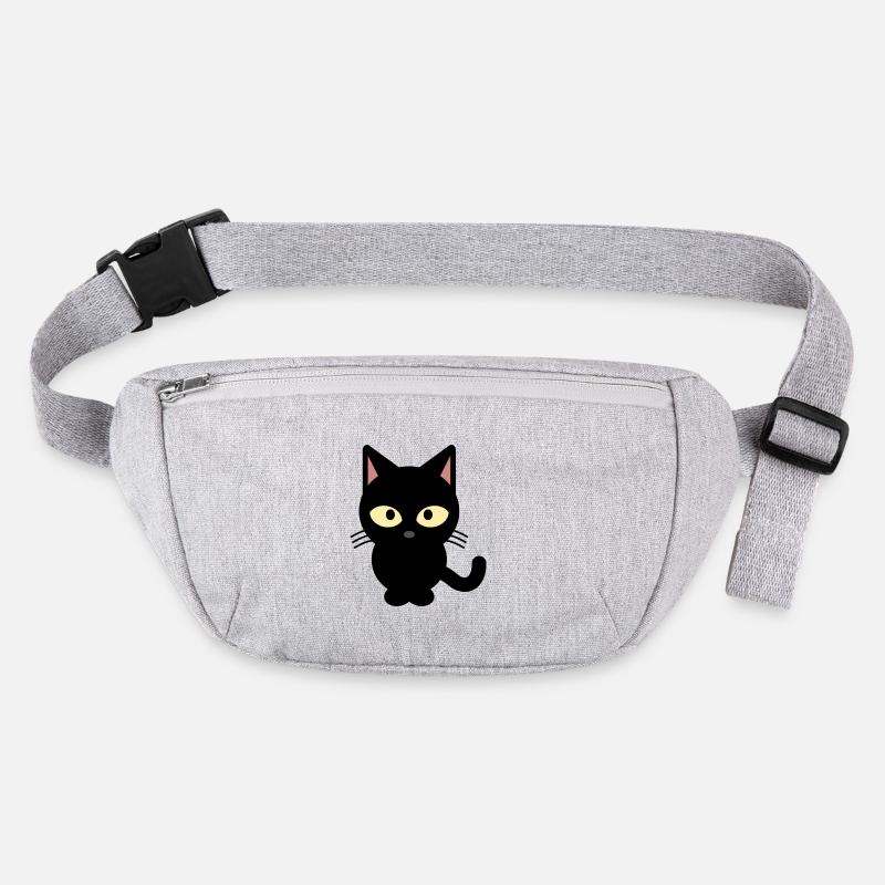 chat noir Sac banane recyclé Stanley/Stella