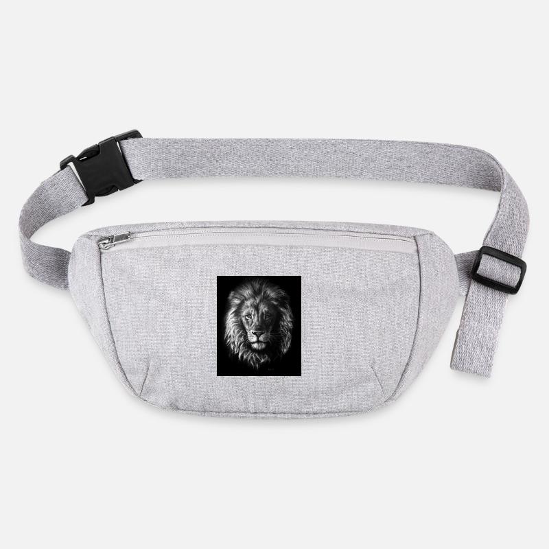 Portrait de lion Sac banane recyclé Stanley/Stella
