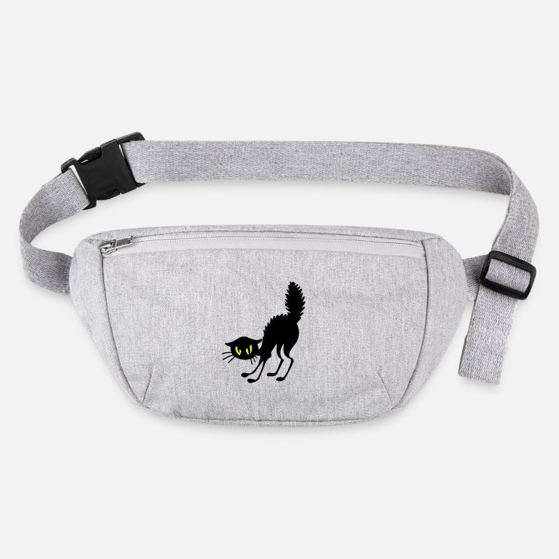 Annoyed cat Stanley/Stella recycled Hip Bag 