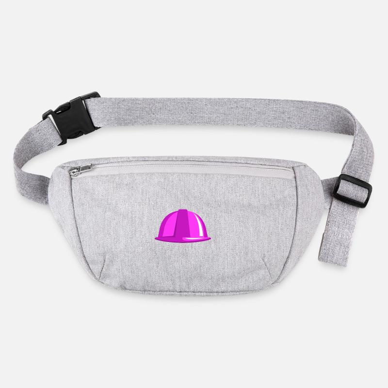 Pink construction helmet Stanley/Stella recycled Hip Bag 